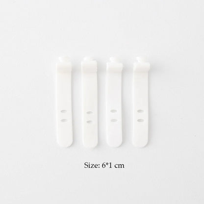 MOHAMM 1 Piece Cute Cable Organizers Holder Clips for Desktop Cord Organizers Management Office Home