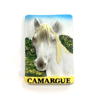 Europe France Lyon Strasbourg Marseille Resin 3D Fridge Magnets Tourism Souvenir Refrigerator Sticker