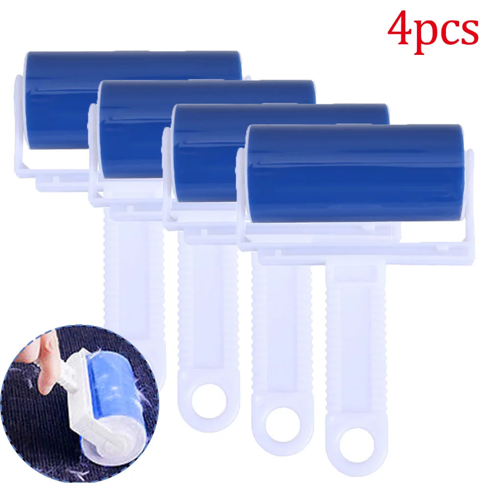 Washable Lint Sticking Roller Dust Cleaner for Clothes Pet Hair Cleaning Reusable Household Dust Wiper Cleaning Tools 1-5PCS