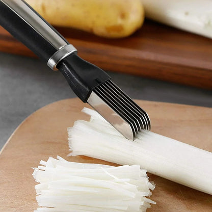 JJYY Garlic Shredders Onion Slicer Cut Onions Vegetable Grater Cutter Multi-slicer Vegetable Tools Shredders Onion Knife