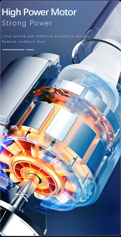 SZUK 985000PA Car Vacuum Cleaner Wireless Mini Handheld Strong Suction Cleaning Machine Portable Vacuum Cleaner for Car Home