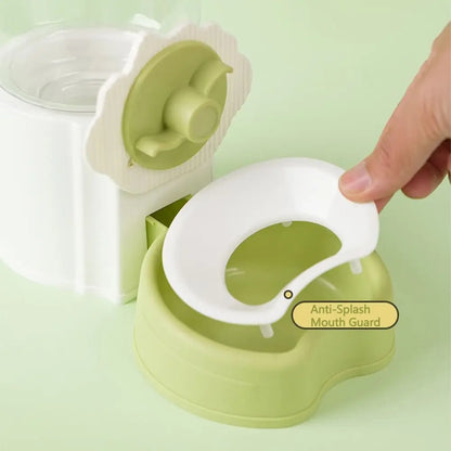 Portable Water Drinking Dispenser 800ml Large Capacity Automatic Water Drinker Easy To Clean Durable Pet Water Dispenser