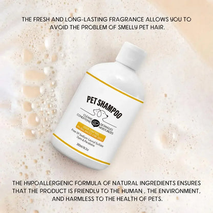 Gentle Dog Shampoo Pet Shampoo Body Wash Cat Shampoo Shower Gel Pet Wash Odor Eliminating Natural Deodorizing Shampoo Dog Bath