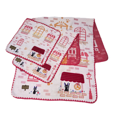 Cute 100% Cotton Embroidery Cartoon Towels Bathroom Hand Towel Batrh for Kids Adults Beach