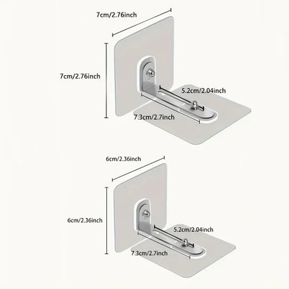 Furniture Anchors Strong Self-adhesive Fixed Prevent Dumping Device No punching Safety Anti Overturning Cabinet Buckle Anchors
