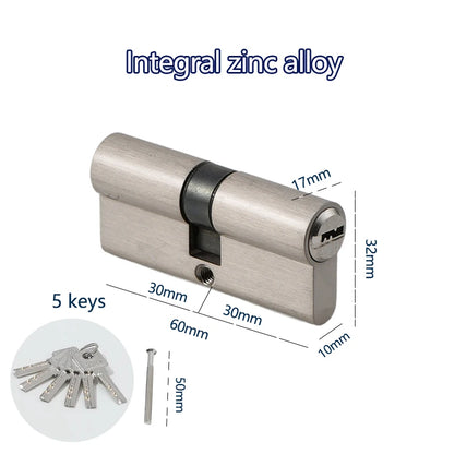 Indoor bedroom doors and windows 60 70 80 mm lock cylinder Smart door locks Electronic lock House door locks