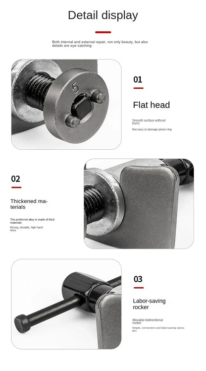 3/5 Pieces Car Disc Brake Pad Caliper Disc Wheel Cylinder Adjustment Set Replacement Brake Pad Disassembly Brake Separator Parts