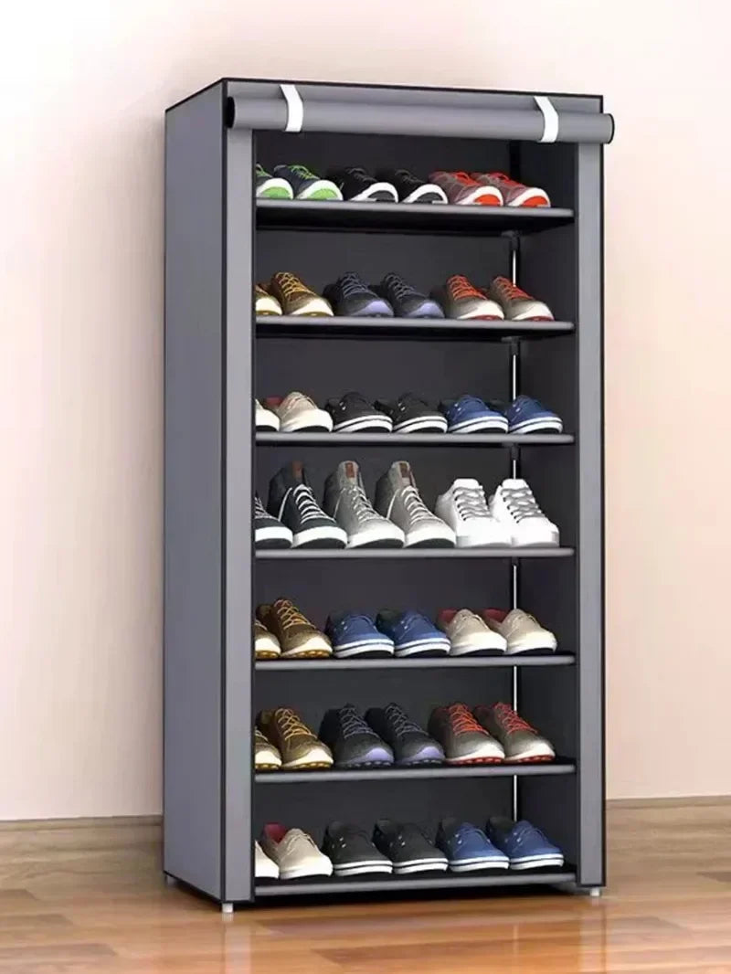 Multi-story dormitory simple cabinet home simple shoe rack space saving and economy new home dustproof shoe cabinet