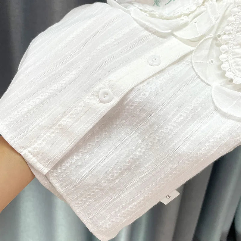 Spring Autumn New Baby's Girl Clothes Cherry Cardigan Shirt Coat for toddler Girl Baby Cloth Outfit wear Versatile Shirt blouse