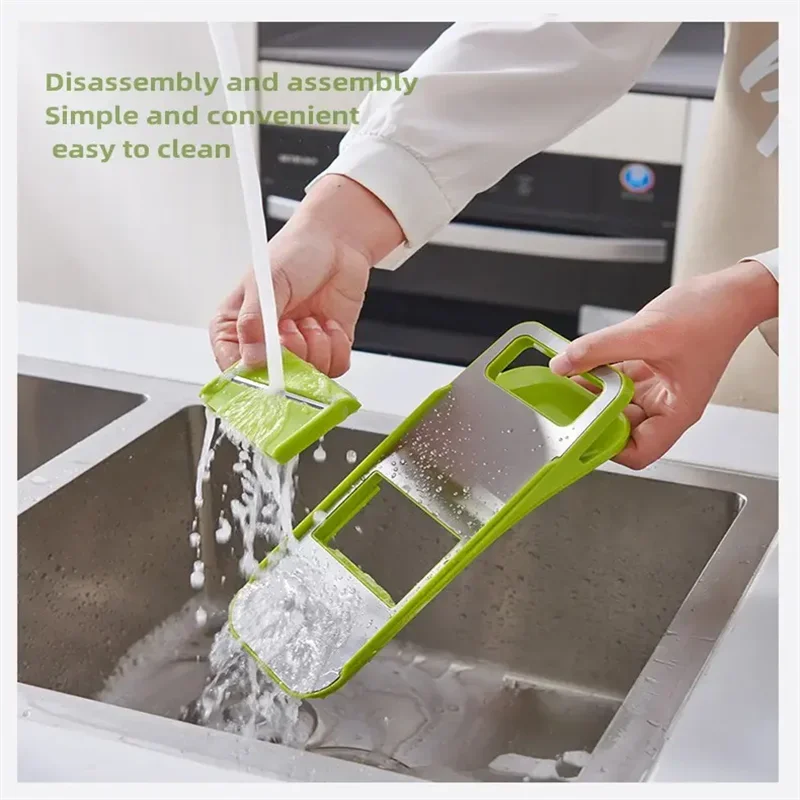 Vegetable Chopper Set Multifunctional Slicer Professional Kitchen Cutting Fruit Potato Salads Cube Grid Cutter With Basket