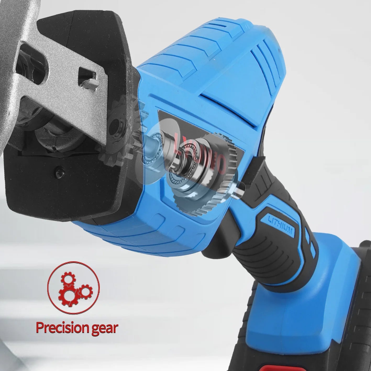 20V Rechargeable Reciprocating Saw Adjustable Speed Electric Saw Blade Saw Portable Wood Metal Cutting Chain Saw