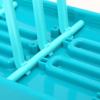 Bottle Dry Rack Baby Bottle Drain Drying Racks Blue Pink Baby Bottle Cleaning Dryer Drainer Storage Drying Rack