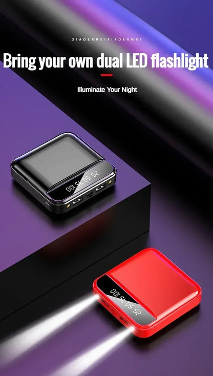 Xiaomi Power Bank 30000mAh Mini Power Bank Pocket Power Bank Small Portable Fast Charging Power Bank Mobile Phone Accessories
