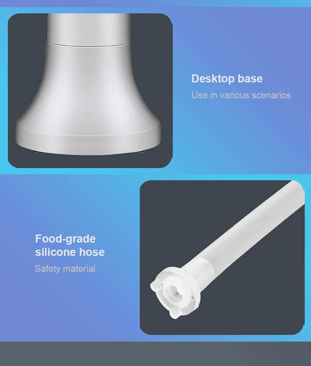 Electric Water Gallon Bottle Pump Foldable Automatic Water Dispenser 19 Liters Bottle Rechargeable Desktop Drinking Water Pump