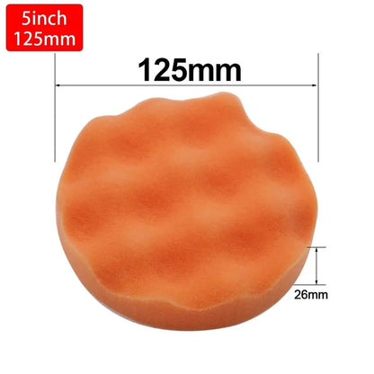 1Pcs Sponge Buffing Foam Sponge Polishing Pad Power Tools Accessories Removes Scratches Car Polishing Disc