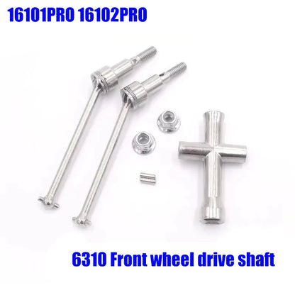 SG116PRO SG116MAX 16101 PRO 16102 PRO SCY RC Automotive 1:16 Brushless Car Blue Upgraded metal spare parts/Original spare parts