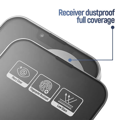 Blueo For iphone 15 pro Screen Protector  Ultra Clear AR Anti-Reflective Tempered  For iPhone 15 Pro Max Screen Protector