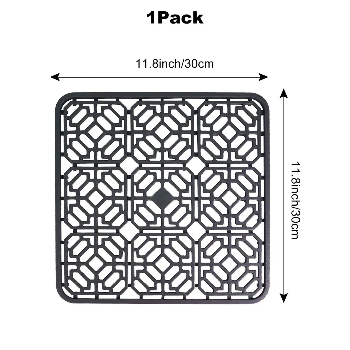 Sink Protectors for Kitchen Sink,Sink Mat,Grid Silicone Kitchen Sink Mat for Bottom of Stainless Steel Sink,Heat resistant mat