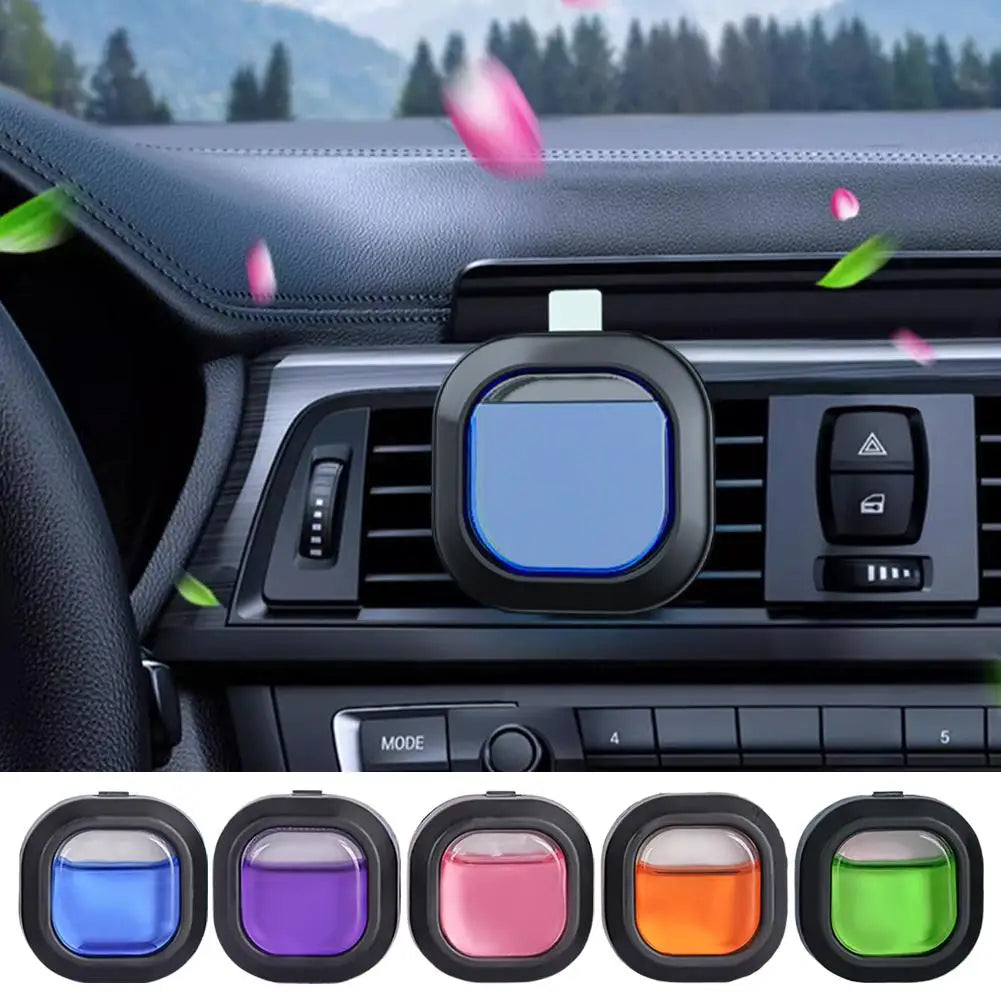 30-Day 4ML Car Air Freshener Air Outlet Perfume Clip Odor Eliminator Air Freshener Car Interior Odor Removing Fragrance Perfume