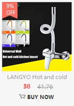 Dish sink faucet wall mounted double hole household sink sink sink sink sink wall outlet hot and cold water universal faucet