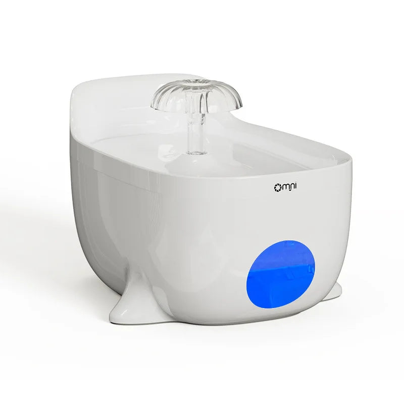 2.8L USB Whale Fountain Dog Pet Water Dispenser Safety Automatic Water Circulation Intelligent Automatic Cat Water Dispenser