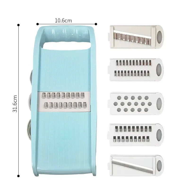 Vegetable Fruit Slicer Multifunctional Manual Food Grater Cutter Potato Household Chopper Kitchen Veggie Dicer Gadgets