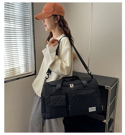 Fashion Travel Bag Handbags Large Capacity Carry On Luggage Bags Men Women Shoulder Outdoor Tote Waterproof Sport Gym Bag