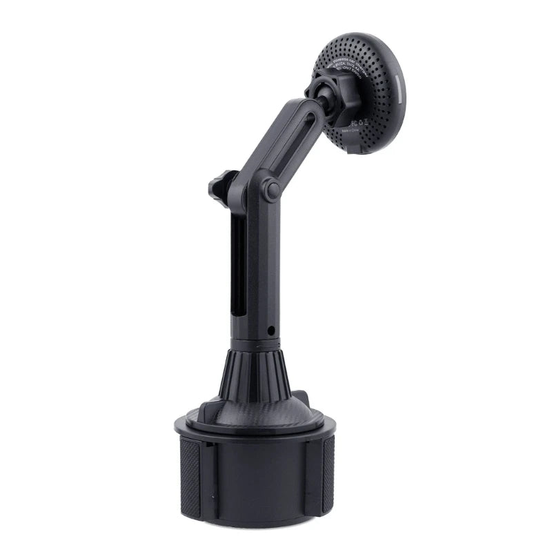 15W Magnetic Wireless Car Mount For MagSafe Cup Holder Car Phone Mount For IOS Phone 12/13/14