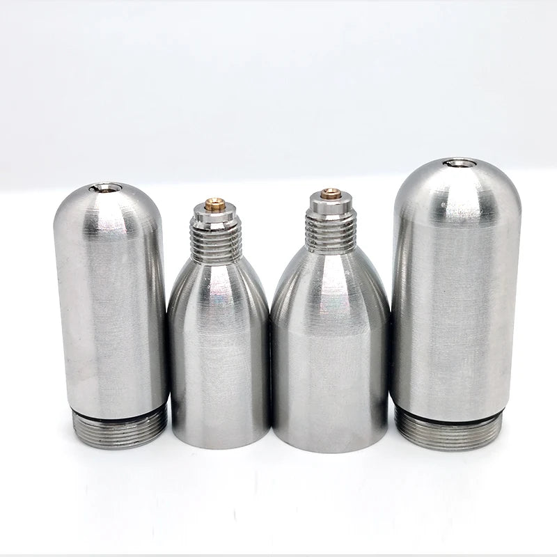 Rechargeable co2 cylinder 12g 16g CO2 Cartridges Refill CO2 Inflator for Bike Tires Brewing Equipment With Threaded Unthread