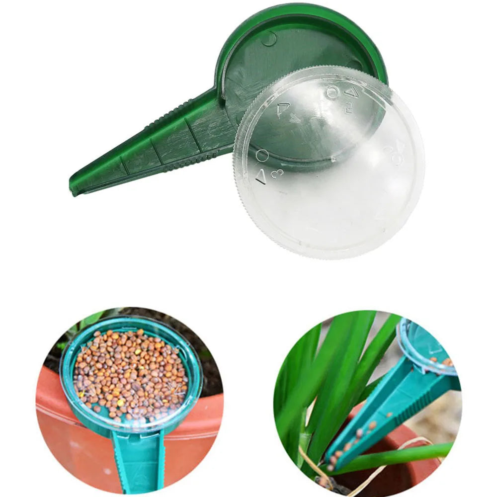 Seed Sower Planter Gardening Supplies Hand Held Flower Plant Seeder Hydroponic Systems Plastic Pot Garden Pots Home And Garden