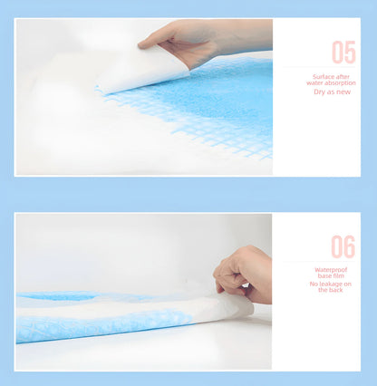 100/50/40/20PCS Pet Diaper Pads Absorbent Odor-Control Quick Dry Puppy Dog Training Pee Mats Pet Supplies Dog Toilet Disposable