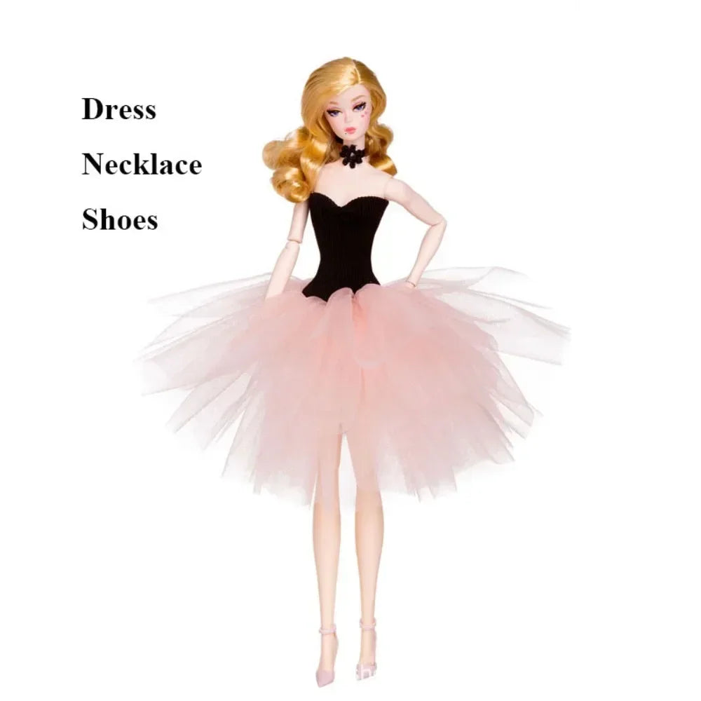 Elegant Doll Party Clothes 10 Styles Fashion Plush Coat Casual Wears Dolls DIY Accessories 11.5