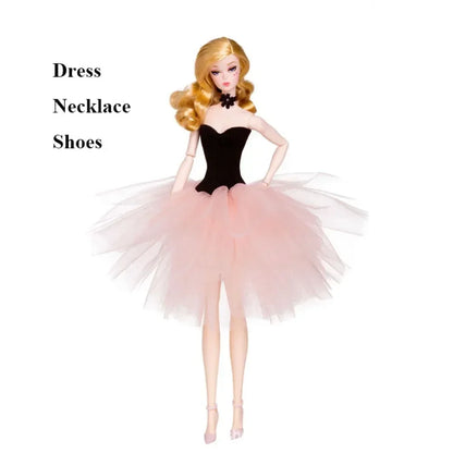 Elegant Doll Party Clothes 10 Styles Fashion Plush Coat Casual Wears Dolls DIY Accessories 11.5