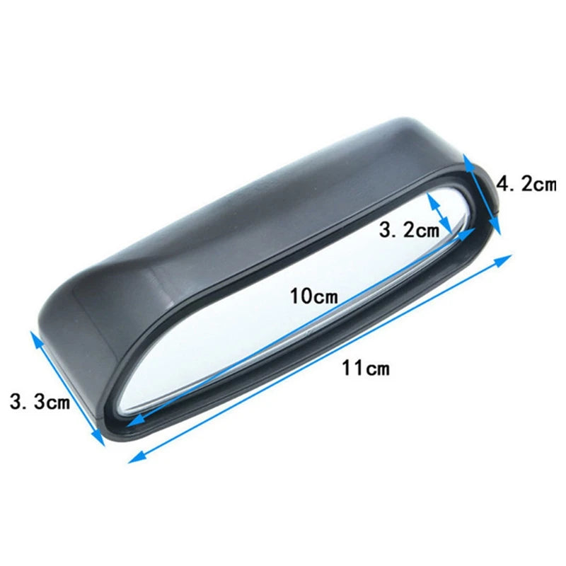 360 Degree Adjustable Wide Angle Side Rear Mirror Blind Spot Convex Mirrors for Car Reverse Parking Auxiliary Rear View Mirror