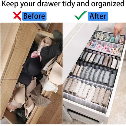Closet Organizer Underwear Organizer For Wardrobe Clothes Organizers Cabinets Drawer Organizers Bra Socks Storage Organizer Box