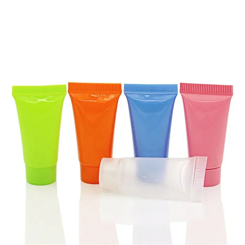 5ml Mini Silicone Leak-Proof Travel Bottle for Business Trip Portable Refillable Squeezable Container for Toiletries Lotion