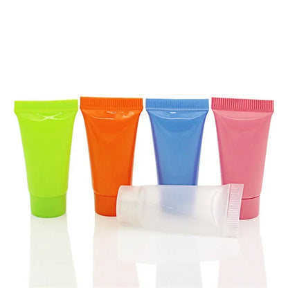 5ml Mini Silicone Leak-Proof Travel Bottle for Business Trip Portable Refillable Squeezable Container for Toiletries Lotion