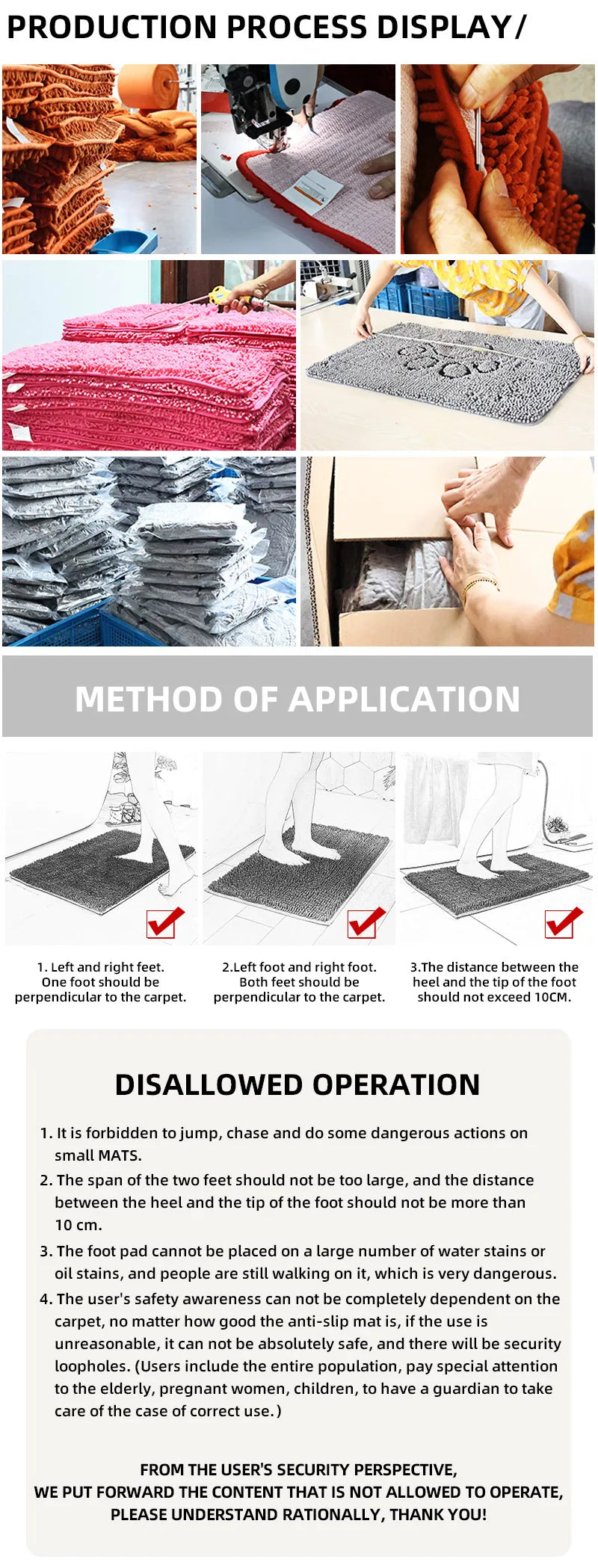 New Slip Absorbent Kitchen Mat Quick Drying Living Room Carpet High Quality Absorbent Anti Fall Rugs Anti Oil Stain Floor Mats