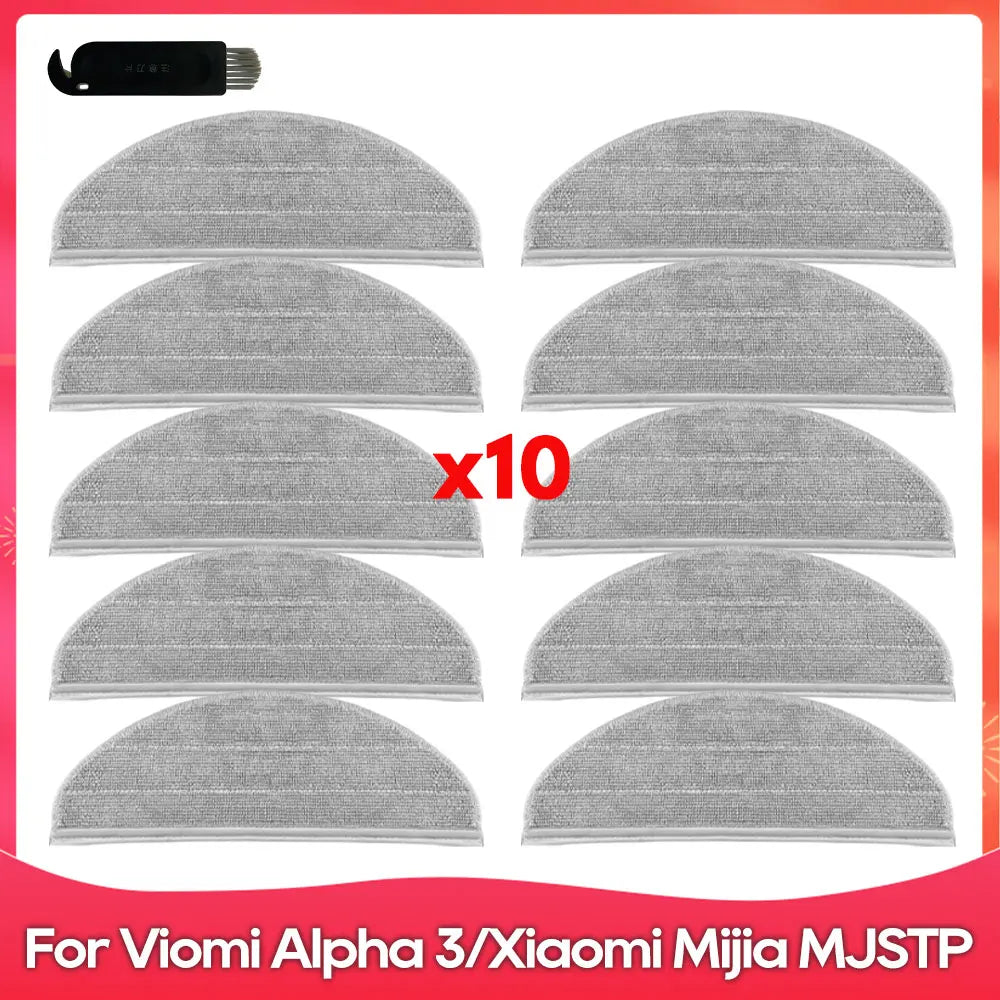 Compatible For ( Redroad G10 / Viomi Alpha 3 VXVC25 / MJSTP ) Roller Side Brush Filter Mop Robot Vacuums Accessory Part Spare