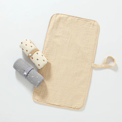 Soft Baby Diaper Changing Pad Strong Absorbent Breathable Infant Diaper Mat Hypoallergenic Diapering Sheet Baby Bed Pad Nursery