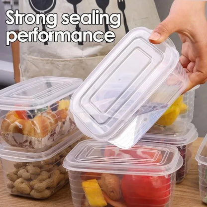 1/3/5pcs Refrigerator Storage Box Fridge Organizer Fresh Vegetable Fruit Storage Container Food Crisper Box Kitchen Organizer