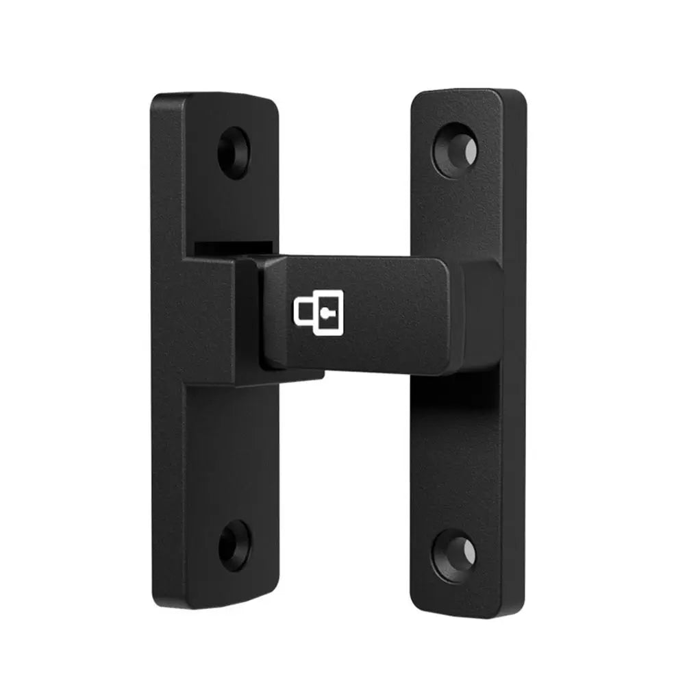 90°/180° Luminous Latch Indoor Metal Door Buckle Bathroom Door Lock Sliding Door Lock Wooden Door Burglar Barn Door Buckle