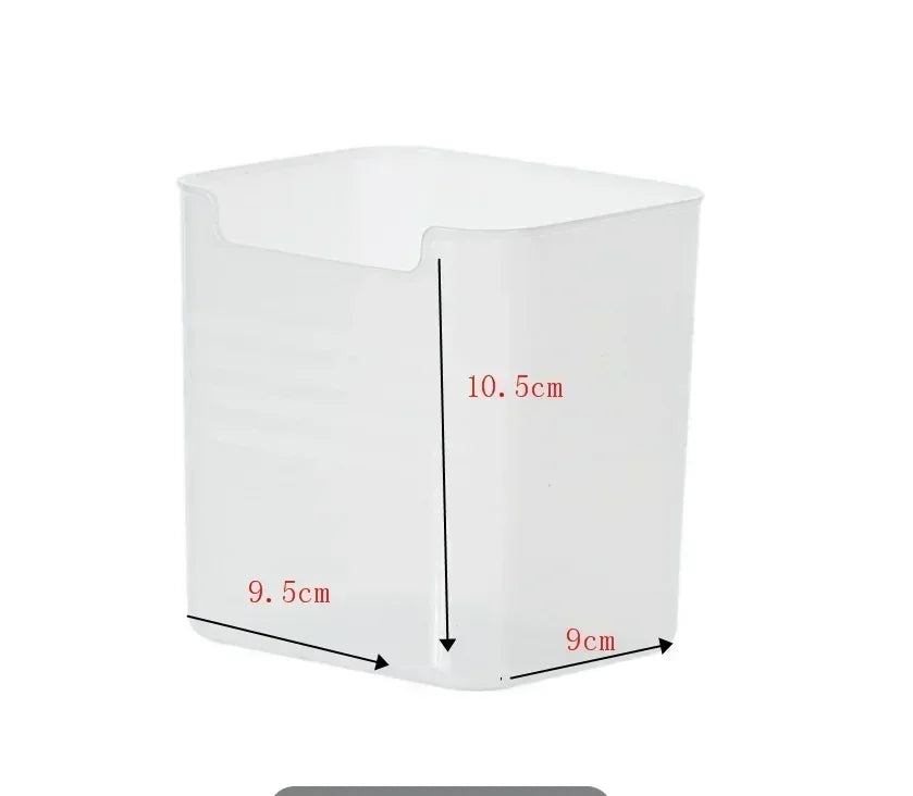 10x Fridge Door Storage Box Food Fresh Refrigerator Organizer Bin Food Container Kitchen Fruit Spice Vegetable Box Shelf Basket
