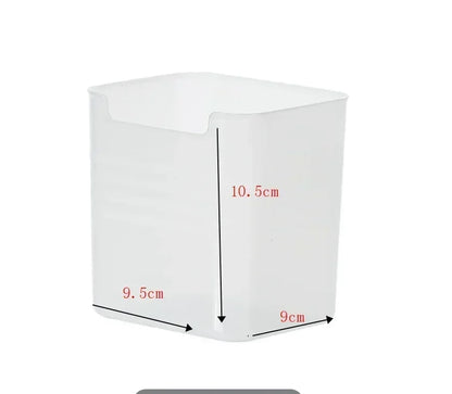 10x Fridge Door Storage Box Food Fresh Refrigerator Organizer Bin Food Container Kitchen Fruit Spice Vegetable Box Shelf Basket