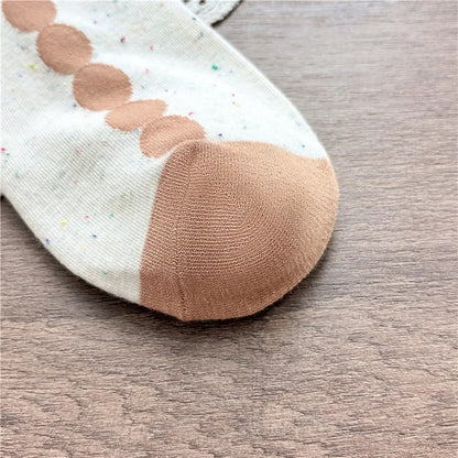 Labubu Mid Length Socks for Children Versatile Couples Trendy College Style Anime and Cartoon Department Labubu Cloth Long Socks