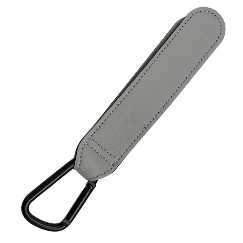 Baby Diaper Bag Hook Strong Bearing High Quality Hook Multi-function  Stroller Organize PU Leather Adjustable Pram Stroller