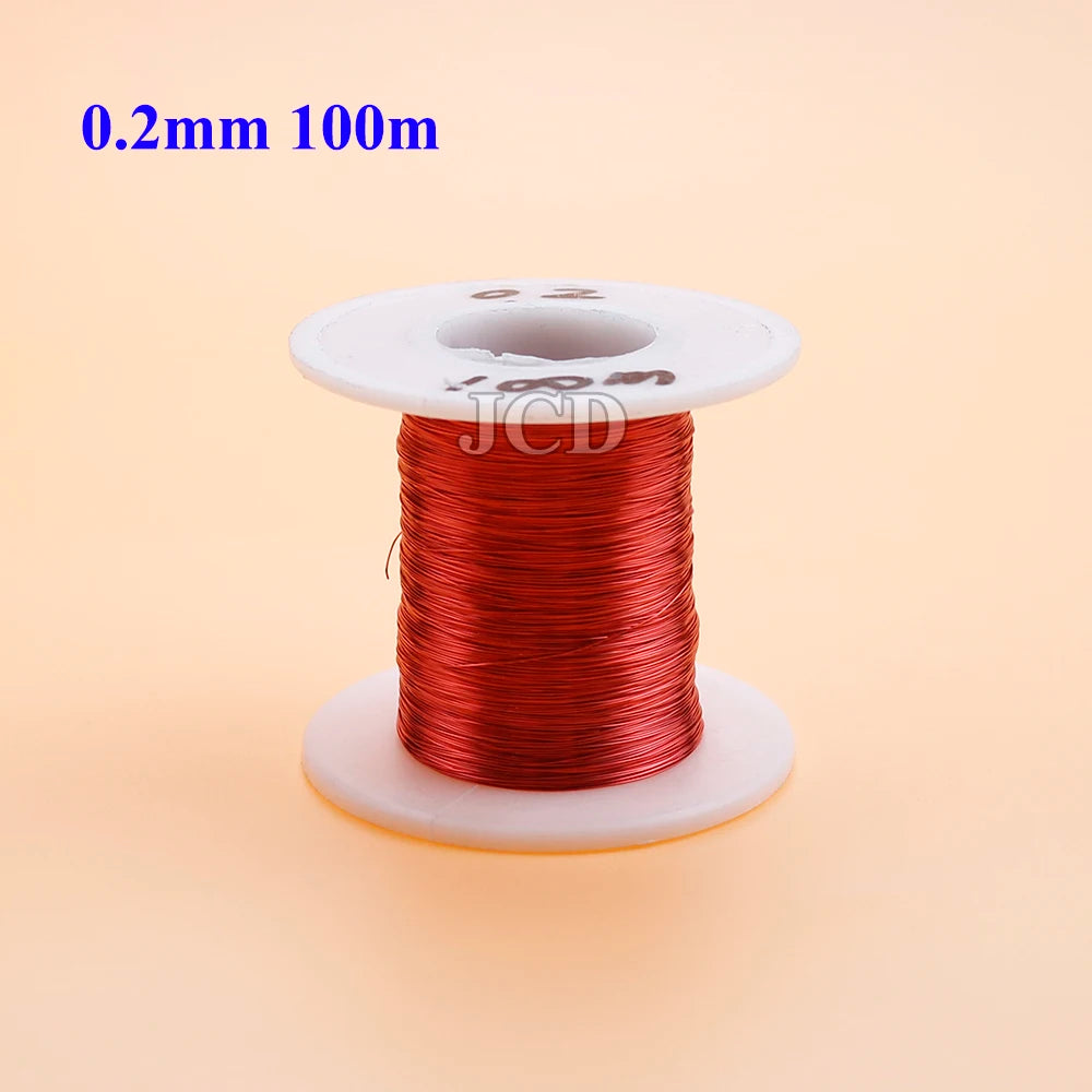 copper lacquer wire 0.2mm -1.0mm Cable Copper Wire Magnet Wire Enameled Copper Winding Wire Coil Copper Wire