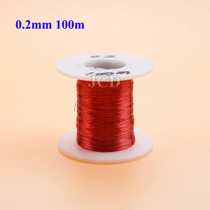 copper lacquer wire 0.2mm -1.0mm Cable Copper Wire Magnet Wire Enameled Copper Winding Wire Coil Copper Wire