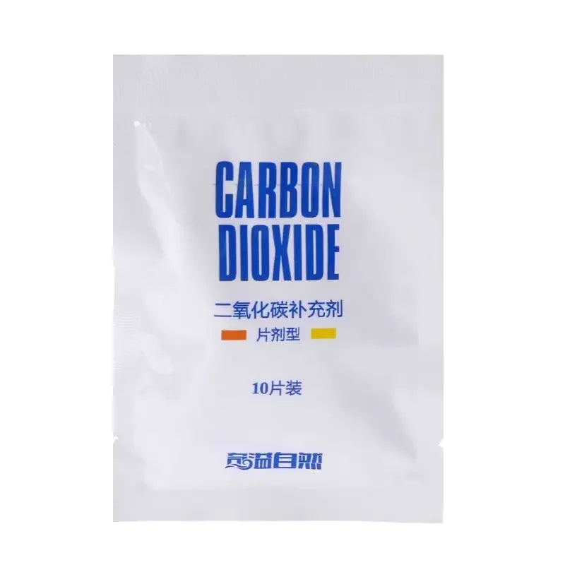 10pcs/bag Aquarium Co2 Tablet Carbon Dioxide Supplements Fish Diffuser Water Plants