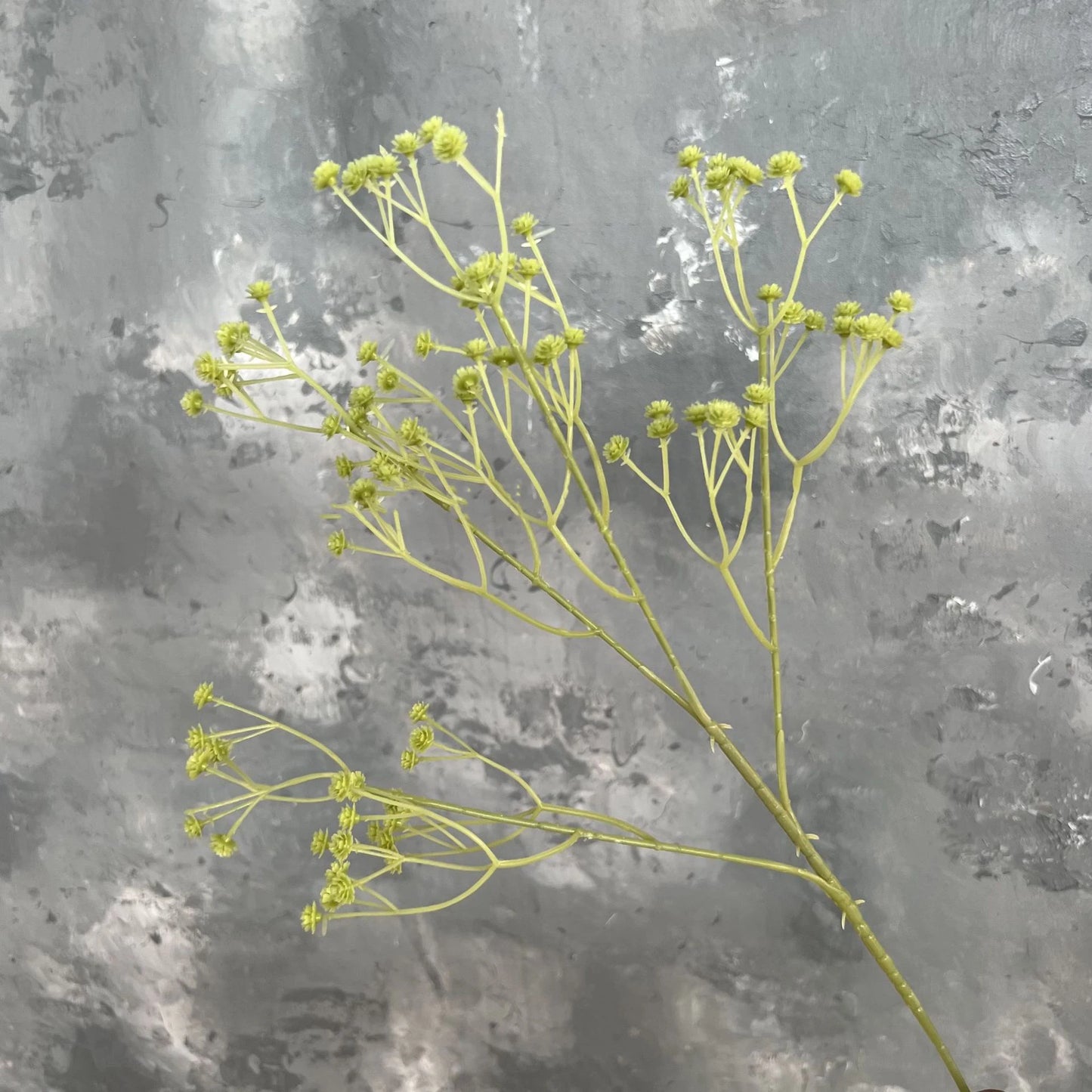 Artificial Plastic Soft Rubber Gypsophila Babys Breath Flower Branches Wedding Bouquet Floral Arrangement Accessories Home Decor